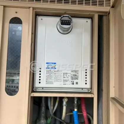 施工後の給湯器（ノーリツ GT-2470AW-T-1 BL）