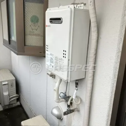 施工後の給湯器（ノーリツ GQ-1639WE-1）