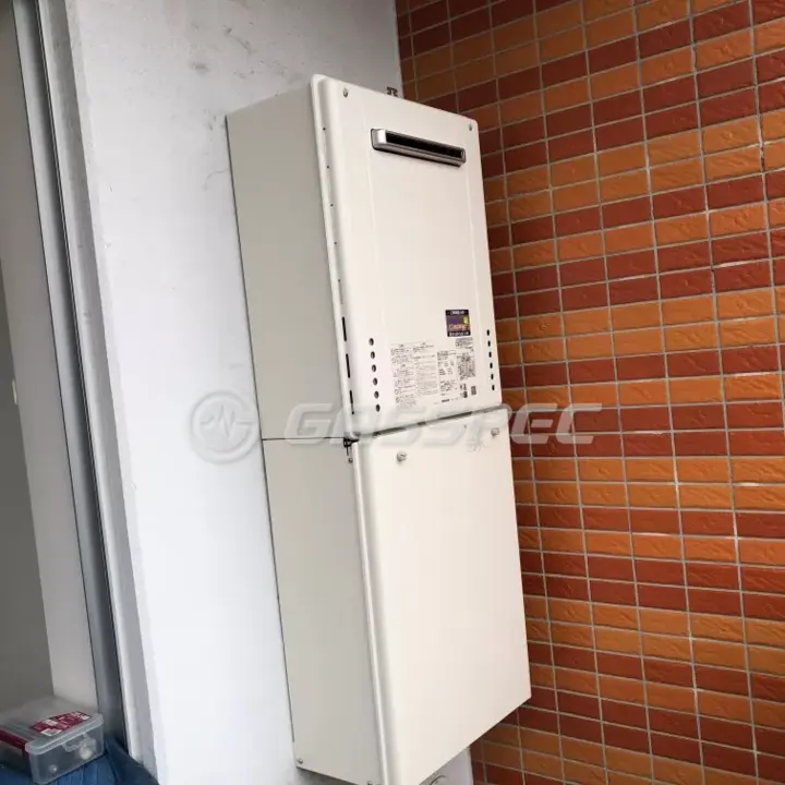 交換後の給湯器（ノーリツ GT-2470SAW BL）