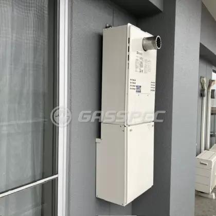 施工後の暖房熱源機（ノーリツ GTH-2454AW3H-T BL）