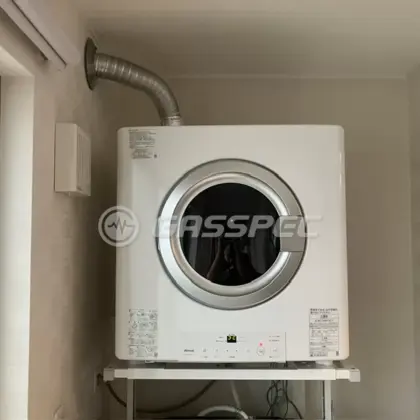 施工後の乾太くん（リンナイ RDT-54S(A)-SV）
