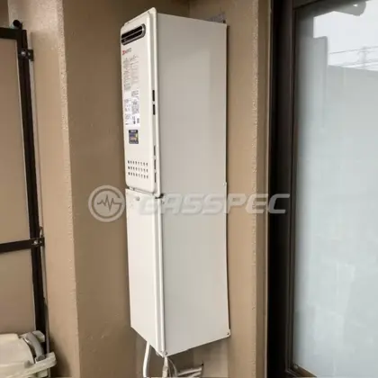 施工後の給湯器（ノーリツ GT-2053AWX-4 BL）