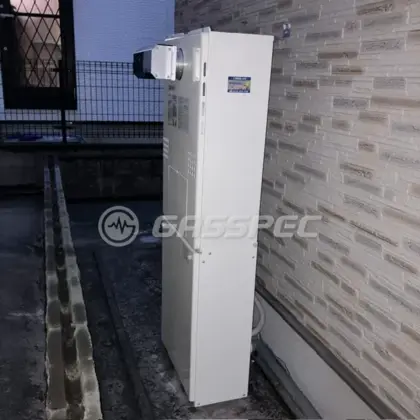 施工後の暖房熱源機（ノーリツ GTH-C2460AW3H-1 BL）