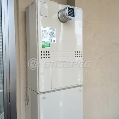 施工後の暖房熱源機（ノーリツ GTH-C2450AW3H-T BL）