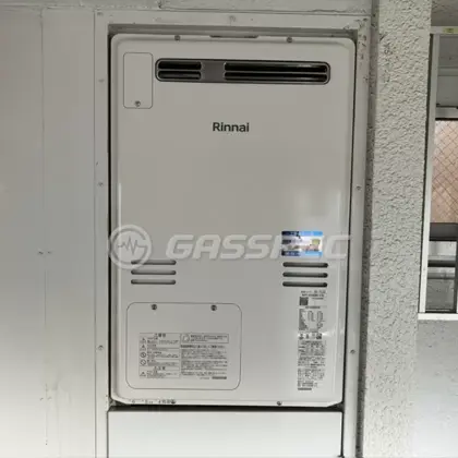 施工後の暖房熱源機（リンナイ RUFH-A2400AW2-6(A)）