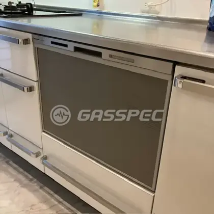 施工後のビルトイン食洗機（パナソニック NP-60MS8S）