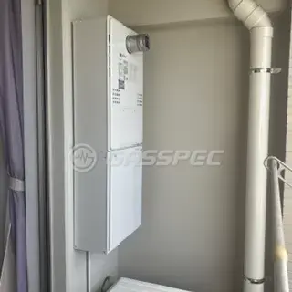 施工後の暖房熱源機（ノーリツ GTH-C2461AW3H-T-1 BL）