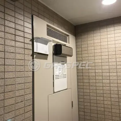施工後の給湯器（ノーリツ GQ-2427AWX-DX BL）