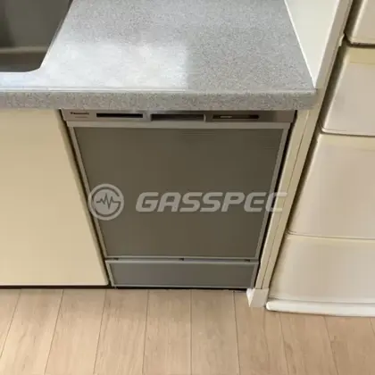 施工後のビルトイン食洗機（パナソニック NP-45MD9S）
