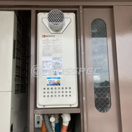 施工後の給湯器（ノーリツ GT-2053SAWX-T-4 BL）