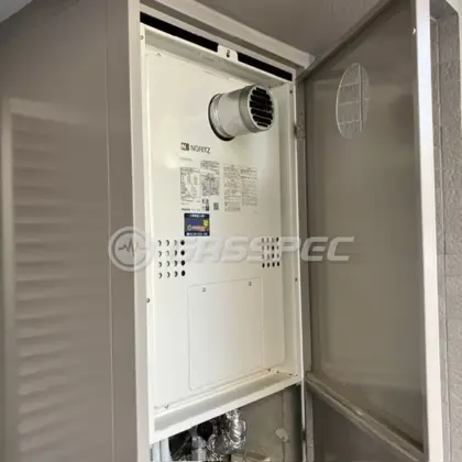 施工後の暖房熱源機（ノーリツ GTH-2454SAW3H-T BL）