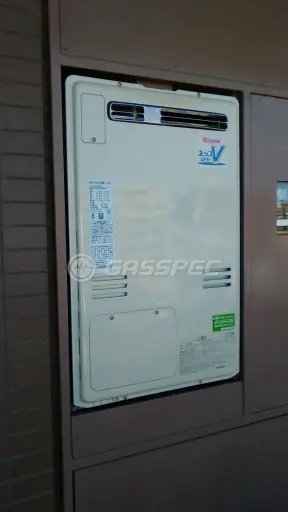 施工後の暖房熱源機（リンナイ RUFH-V2403SAW2-3(B)）
