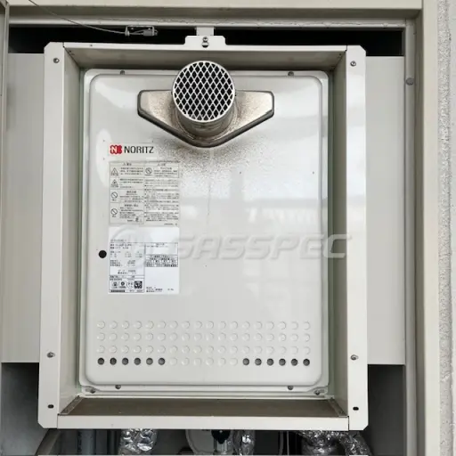 交換前の給湯器（ノーリツ GT-2428SAWX-T）