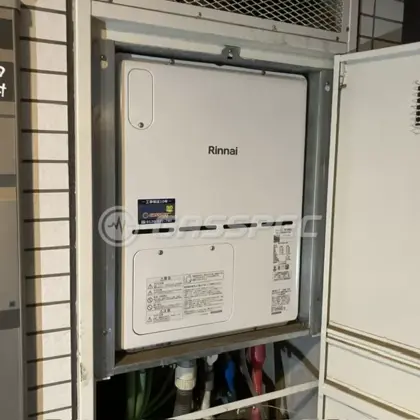 施工後の暖房熱源機（リンナイ RVD-A2400SAU2-3(B)）