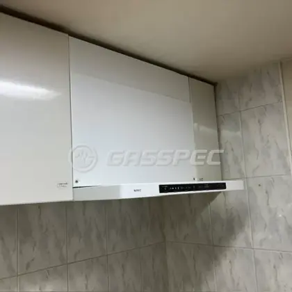 施工後のレンジフード（ノーリツ NFG6S25MWH）