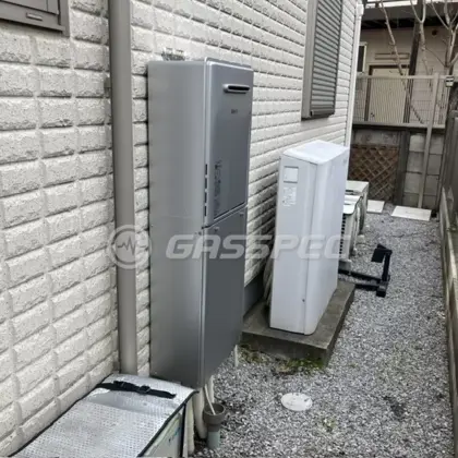 施工後の給湯器（リンナイ RUF-UE240EAW）