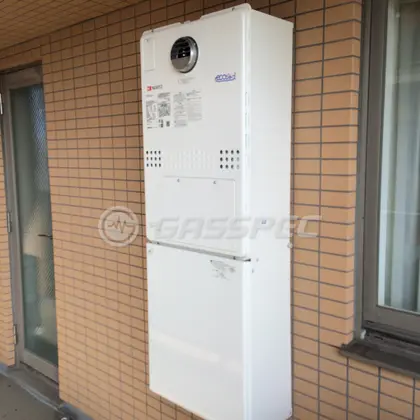 施工後の暖房熱源機（ノーリツ GTH-C2450AW3H BL）