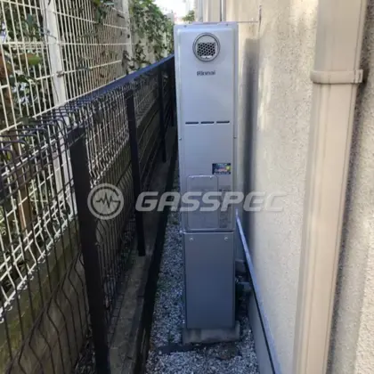 施工後の暖房熱源機（リンナイ RUFH-SE2408AW2-3）