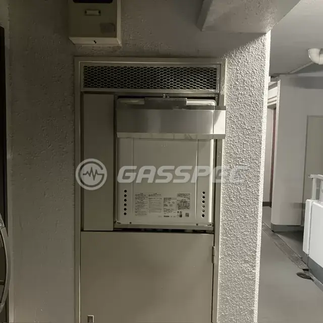 交換後の給湯器（ノーリツ GT-1670SAW-1 BL）