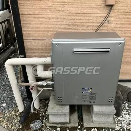 施工後の給湯器（ノーリツ GT-C2472SAR BL）