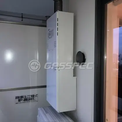 施工後の暖房熱源機（ノーリツ GTH-2454AW3H-H BL）