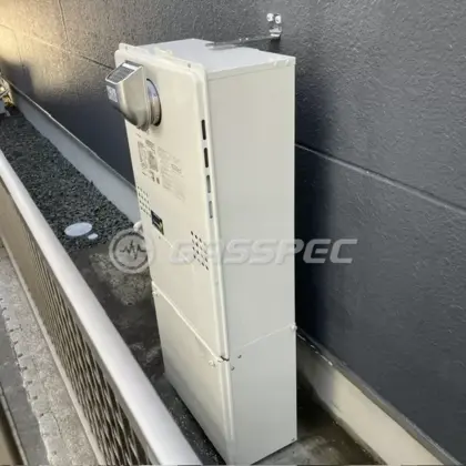 施工後の暖房熱源機（ノーリツ GTH-C2461AW6H-1 BL）