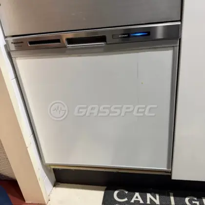 施工後のビルトイン食洗機（パナソニック NP-45MS9S）