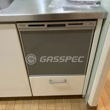 施工後のビルトイン食洗機（パナソニック NP-45RS9S）
