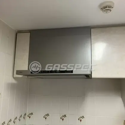 施工後のレンジフード（ノーリツ NFG6S25MSV）