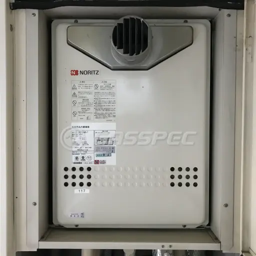 交換前の給湯器（ノーリツ GT-2427SAWX-T）