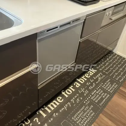 施工後のビルトイン食洗機（パナソニック NP-45MS9S）