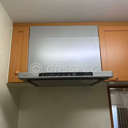 施工後のレンジフード（ノーリツ NFG6S25MSV）