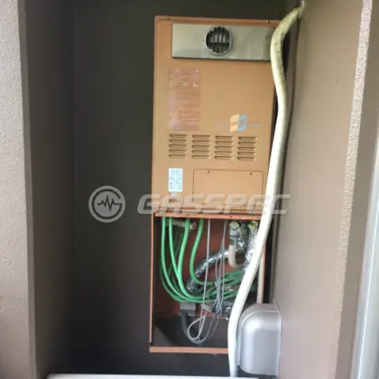 施工前の暖房熱源機