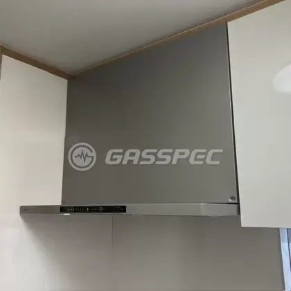 施工後のレンジフード（ノーリツ NFG9S25MSV）