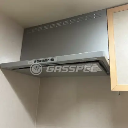 施工後のレンジフード（リンナイ LGR-3R-AP902SV）