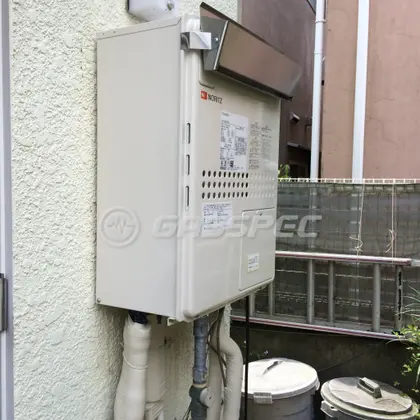 施工後の暖房熱源機（ノーリツ GTH-2045SAWX-1 BL）