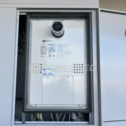 施工後の暖房熱源機（ノーリツ GTH-2454SAW3H-T BL）