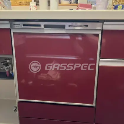 施工後のビルトイン食洗機（パナソニック NP-45MS9S）