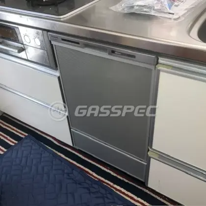 施工後のビルトイン食洗機（パナソニック NP-45MD9S）
