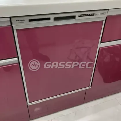 施工後のビルトイン食洗機（パナソニック NP-45RD9S）
