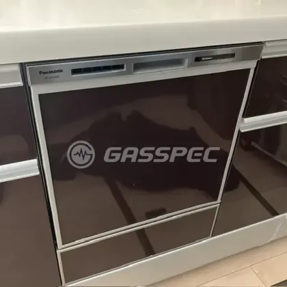 施工後のビルトイン食洗機（パナソニック NP-45MS9S）