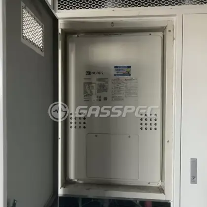 施工後の暖房熱源機（ノーリツ GTH-2454SAW3H-H BL）