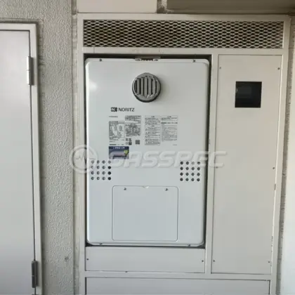 施工後の暖房熱源機（ノーリツ GTH-2454AW3H BL）