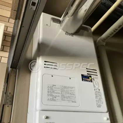 施工後の暖房熱源機（リンナイ RUFH-A2400AT(A)）