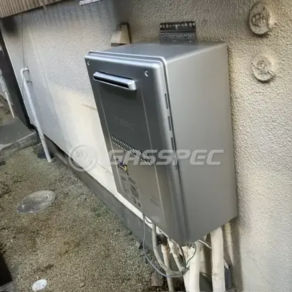 施工後の暖房熱源機（ノーリツ GTH-C2059AWD-1 BL）