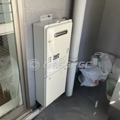 施工後の給湯器（ノーリツ GQ-1639WS-1）