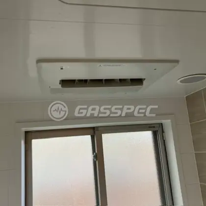 施工後の浴室乾燥機（ノーリツ BDV-4106AUKNC-J3-BL）