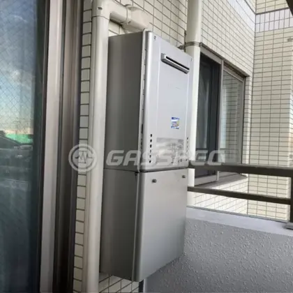 施工後の給湯器（ノーリツ GT-C2472AW-1 BL）
