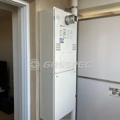 施工後の暖房熱源機（ノーリツ GTH-C2460AW3H-T-1 BL）