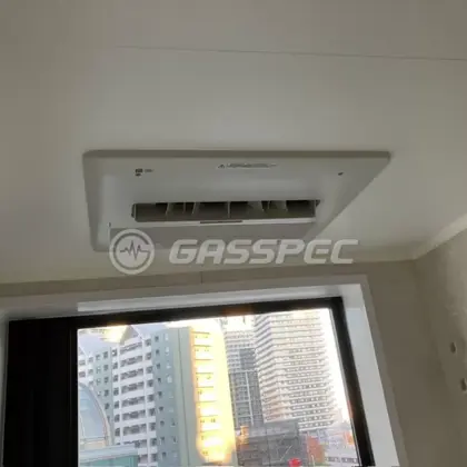 施工後の浴室乾燥機（ノーリツ BDV-4106AUKNC-J3-BL）